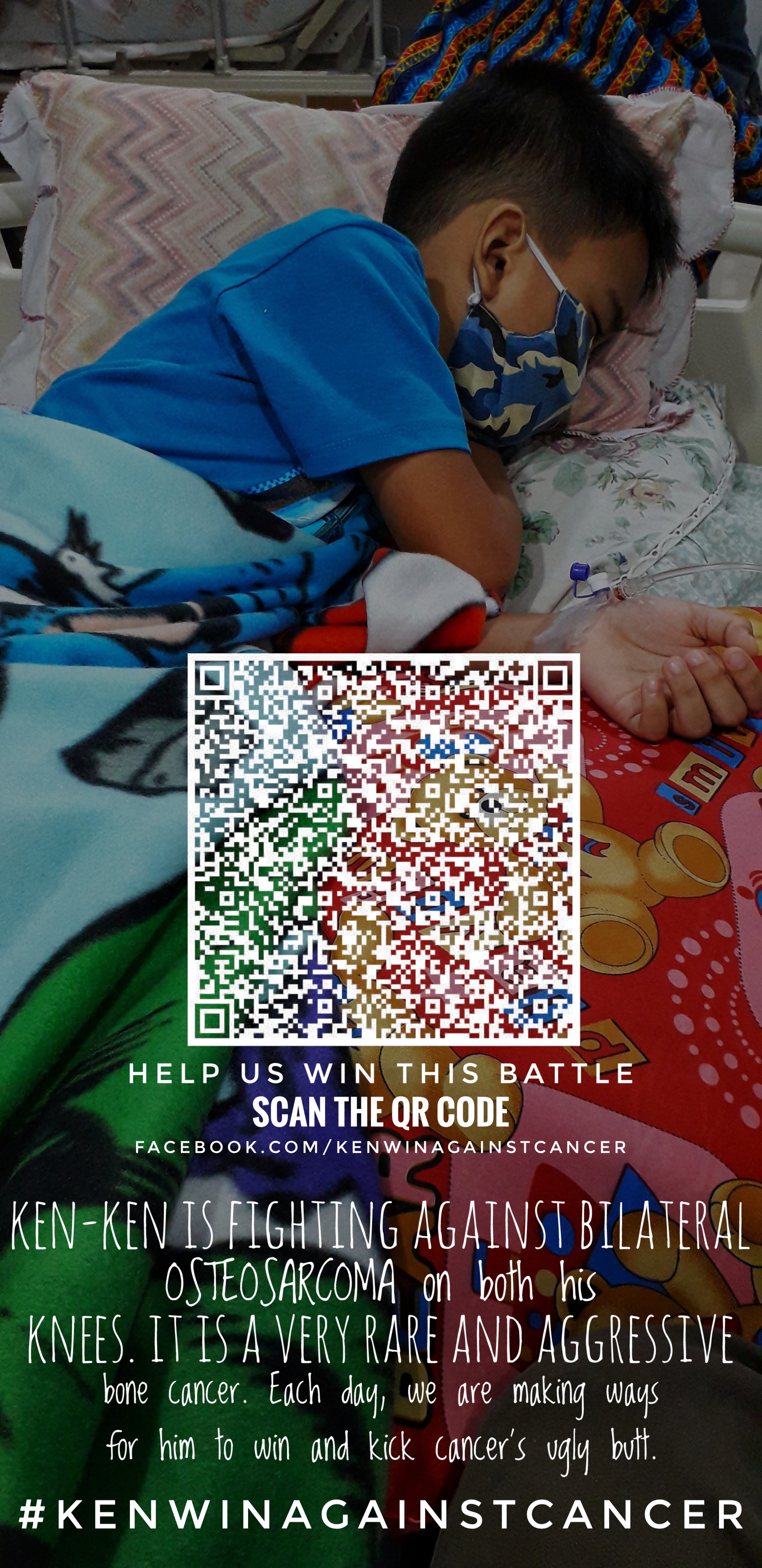 SCAN THE CODE for ways to HELP