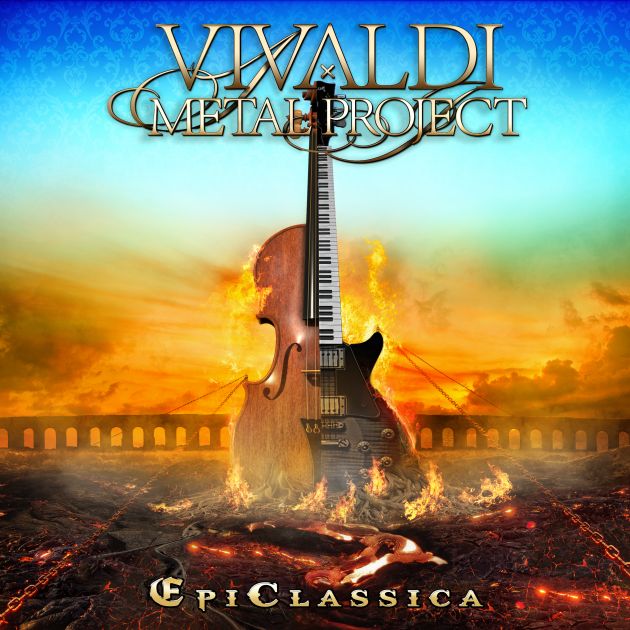 Vivaldi Metal Project EpiClassica album (cover by Nello Dell'Omo)