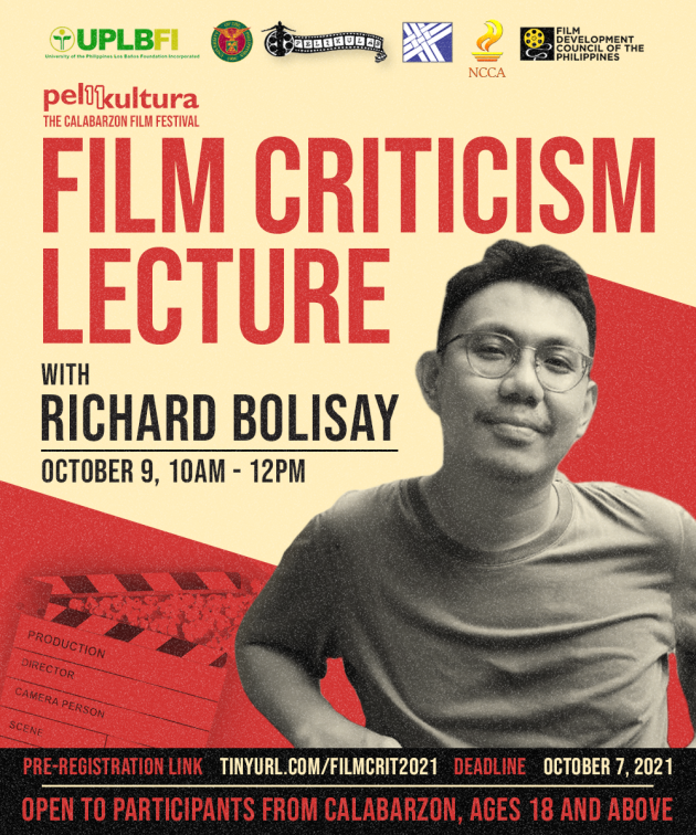 Film Criticism Workshop with Richard Bolisay